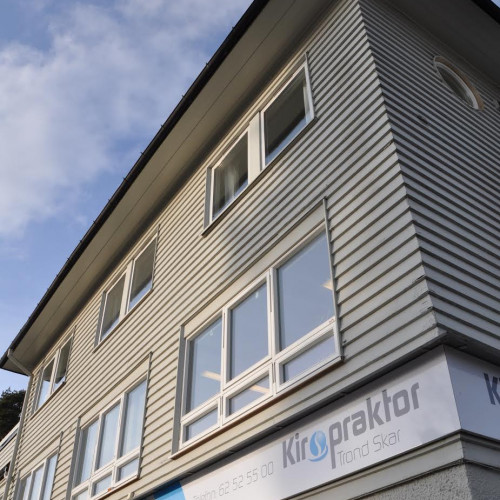 Utsiden av Kiropraktor Trond Skars klinikk